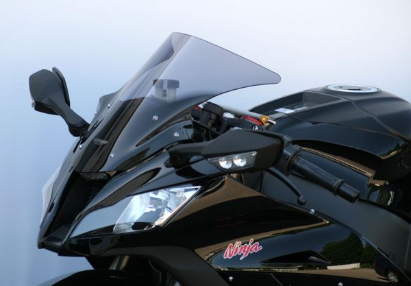 ZX 10 R - Originally-shaped windshield "OM" 2011-2015