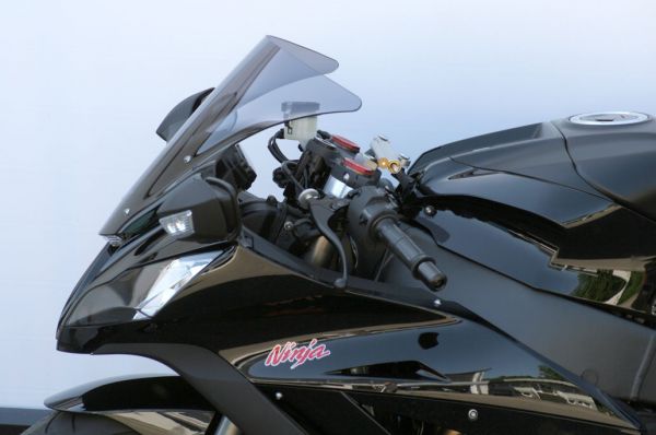 ZX 10 R - Originally-shaped windshield "OM" 2011-2015