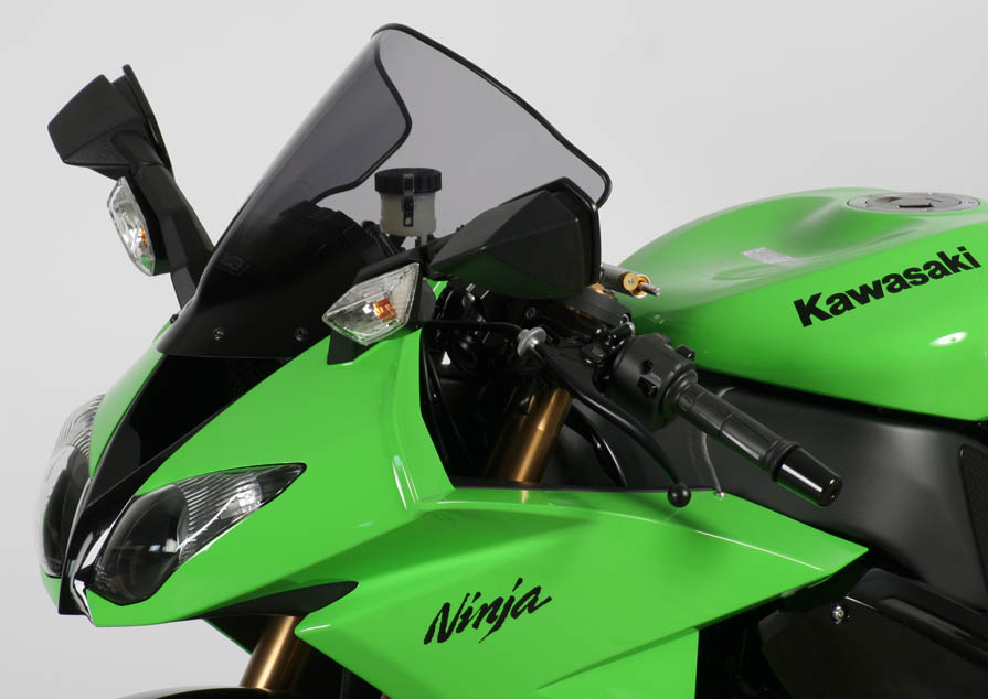 ZX10R 08-10 ZX6R 09-10ダブルバブル スクリーン クリア パーツ